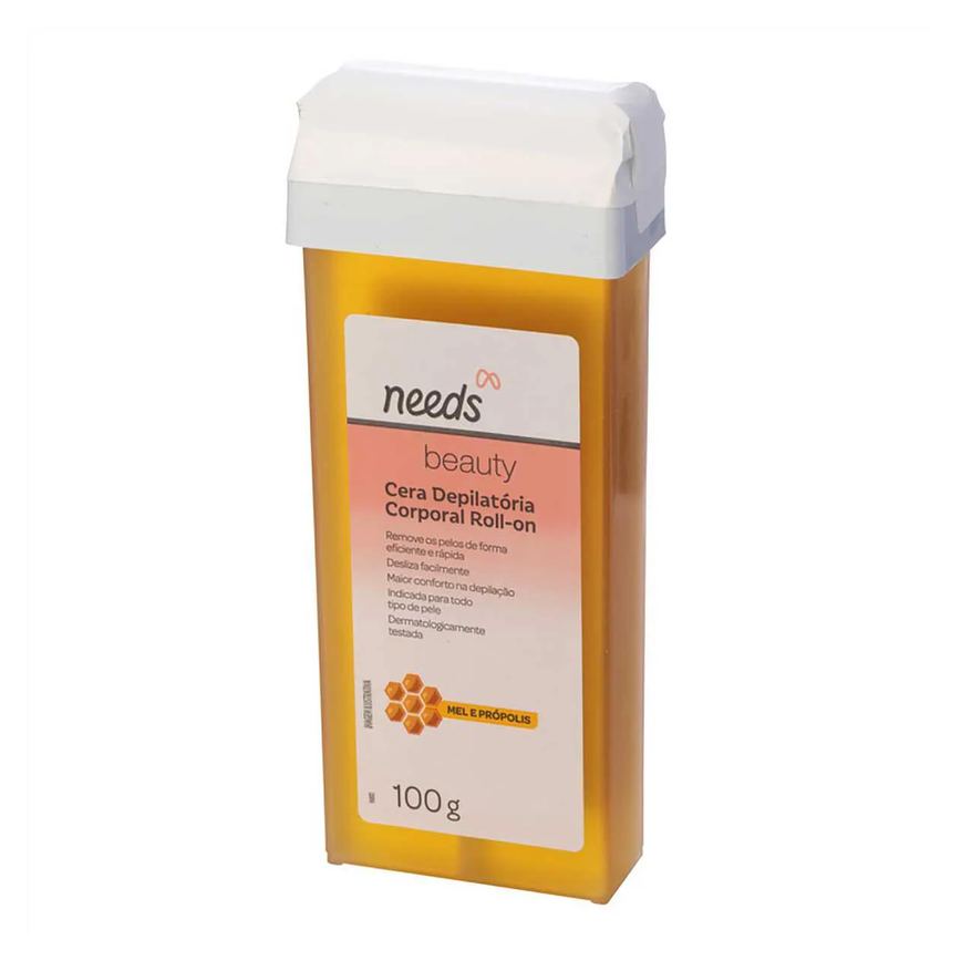 Cera Depilatória Corporal Roll-On Needs Beauty 100g