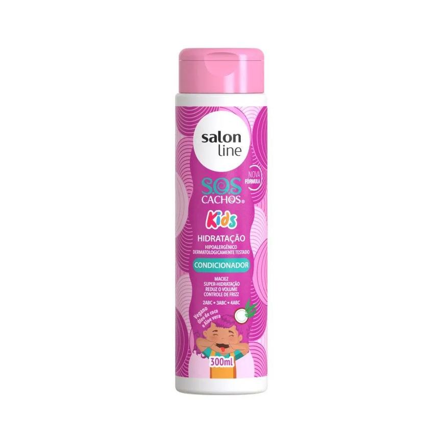 Condicionador Salon Line Kids S.o.s Cachos Maciez 300ml