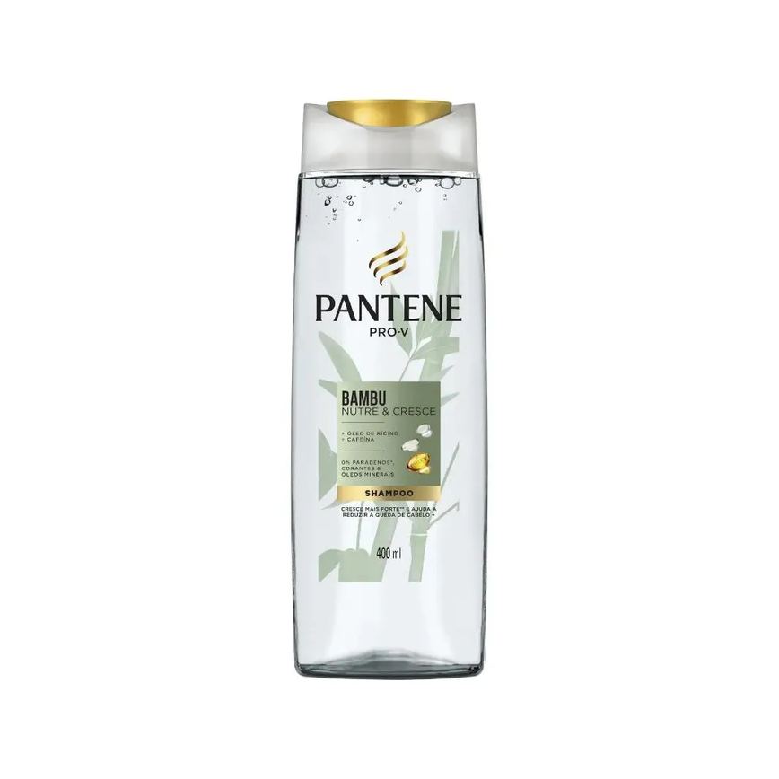 Shampoo Anticaspa Pantene Bambu Purificante 400ml