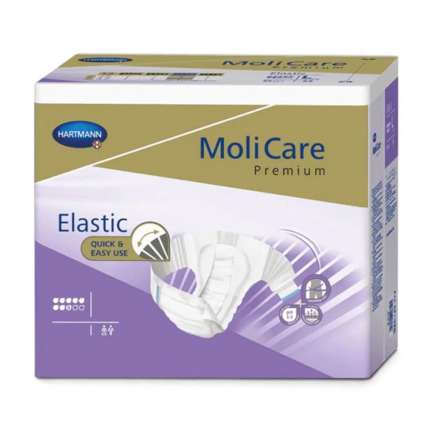 Fralda Adulto Molicare Elastic Premium 8D Super Plus - Hartmann