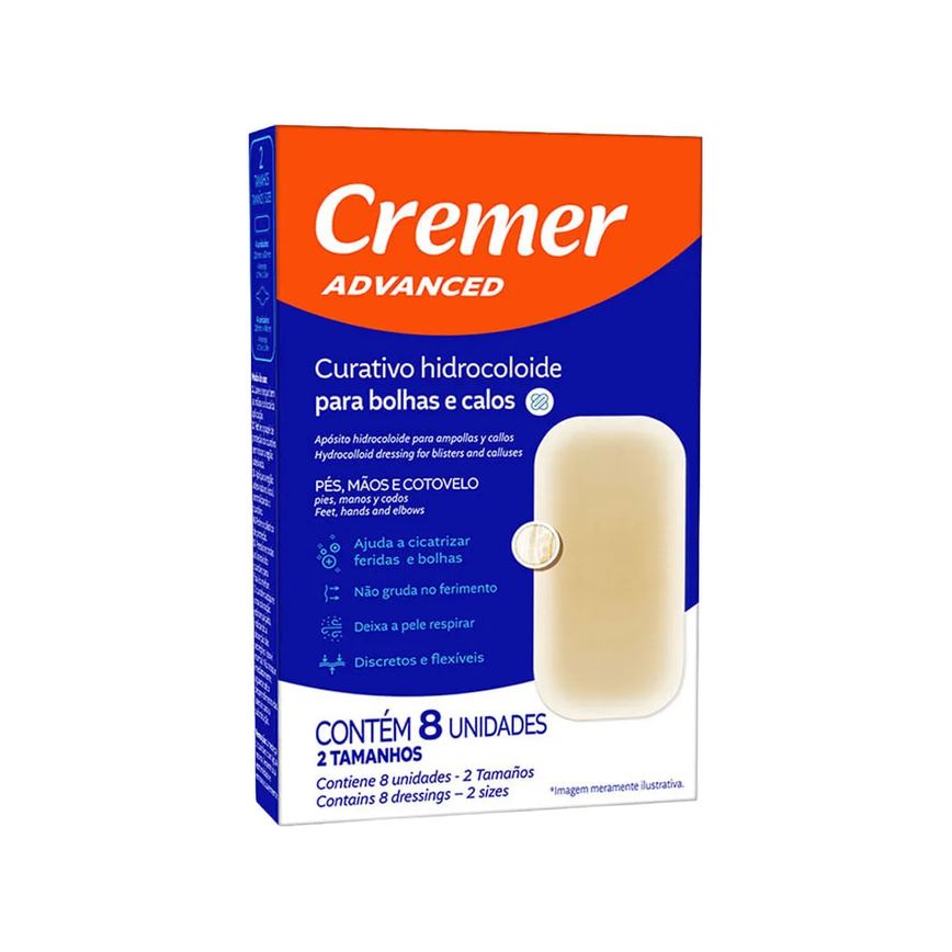 Curativo Para Bolhas E Calos Cremer Advanced 8 Unidades