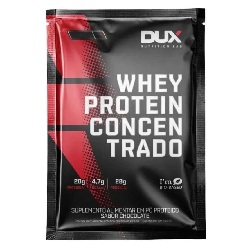Whey Protein Concentrado Dux sem Sabor Sachê 25g