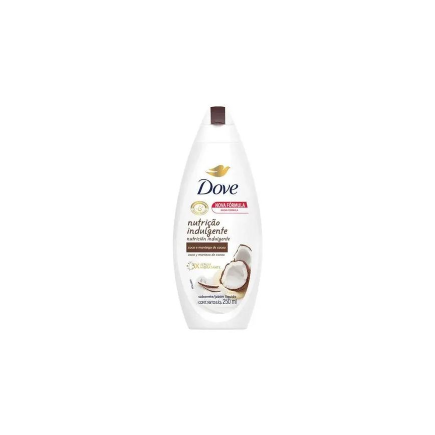 Sabonete Líquido Dove Delicious Care Leite de Coco 250ML