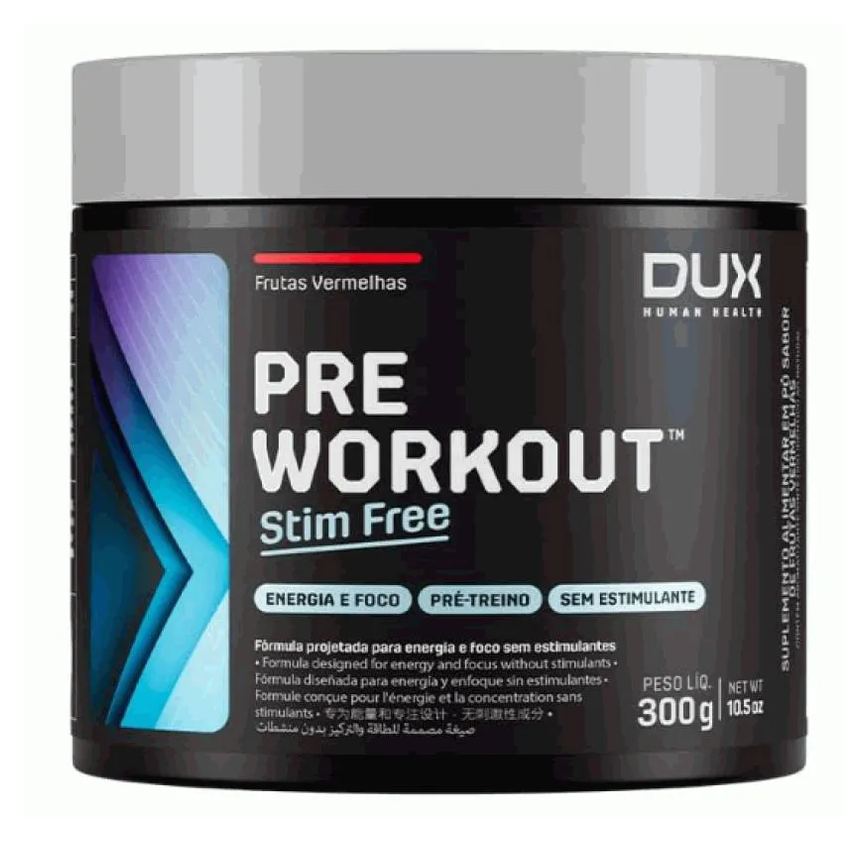 Pre Workout Original – Stim Free (300g) – Sabor: Frutas Vermelhas