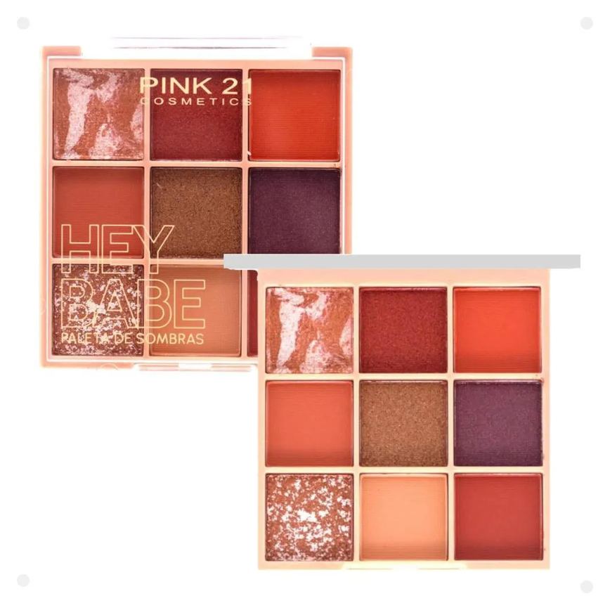 Paleta de Sombras Pink 21 Hey Babe 1 9g