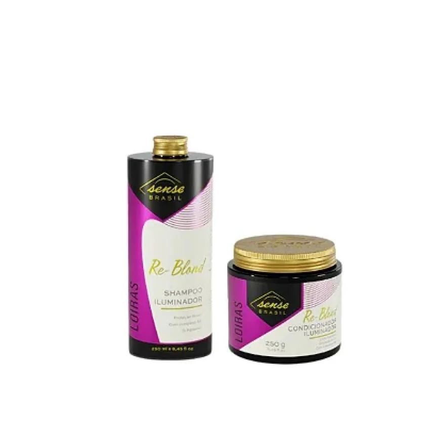 Kit Sense Brasil Re - Blond (Shampoo 250ml + Condicionador 250gr )