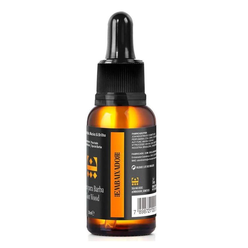 Kit 01 Óleo para Barba Goot Wood + 01 Balm Goot Wood Embaixador 120ml