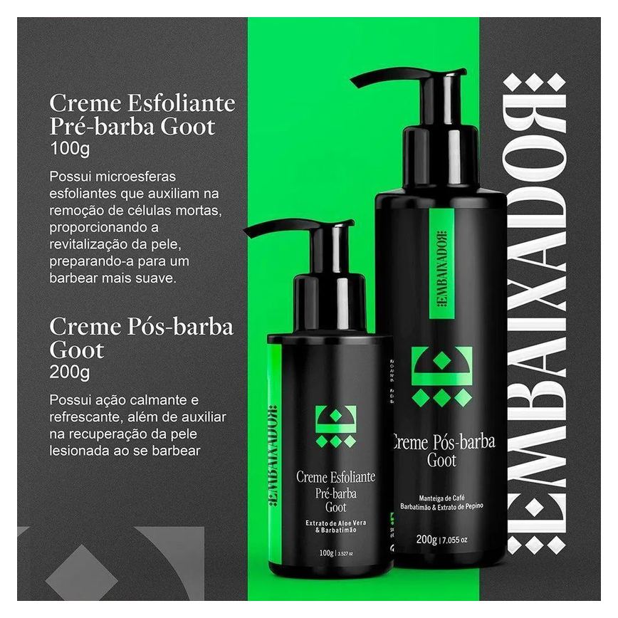 Creme Pós Barba Goot Embaixador 200g