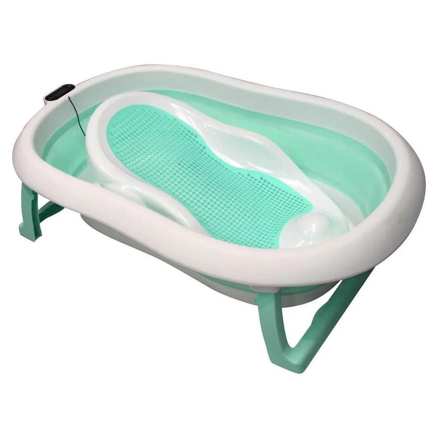 Banheira Baby Happy Verde Premium Baby