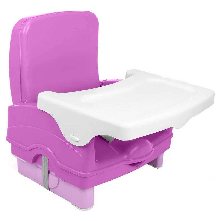 Cadeira de Alimentação Portátil Smart Cosco Rosa
