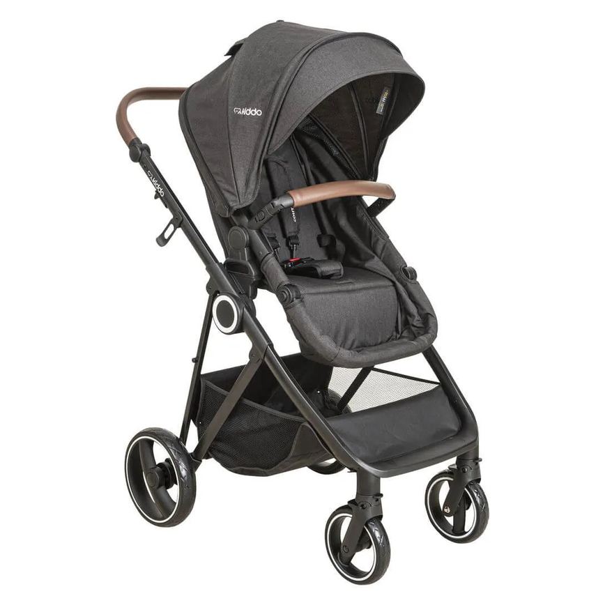 Carrinho de Bebê Cosmos Melange Preto Kiddo