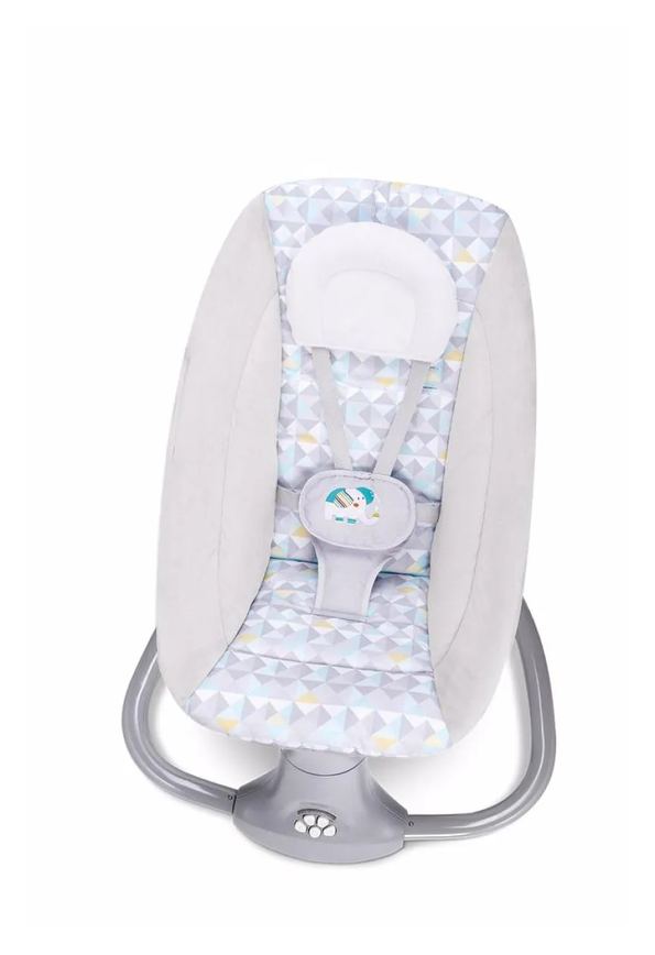 Cadeira de Descanso Techno Light Mastela até 18 Kg Cinza Fit