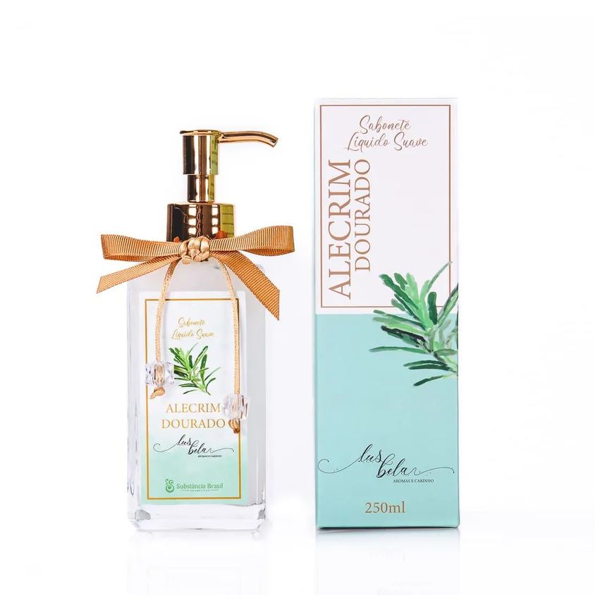 Sabonete Líquido Suave Alecrim Dourado - 250 Ml