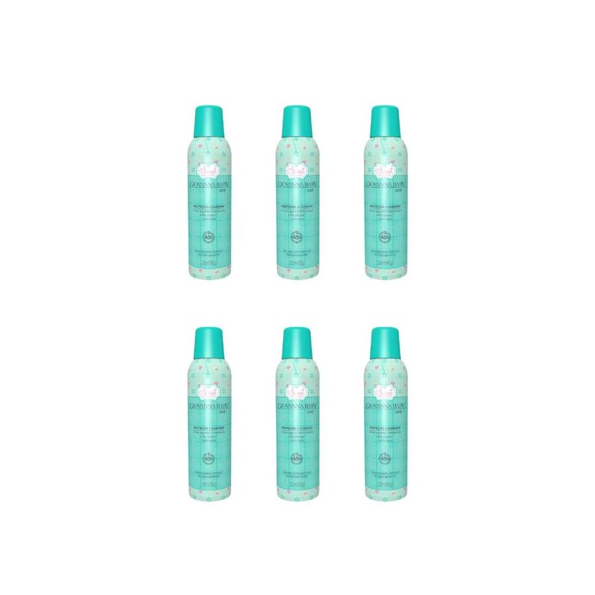 Desodorante Aero Giovanna Baby 150ml Candy - Kit C / 6un