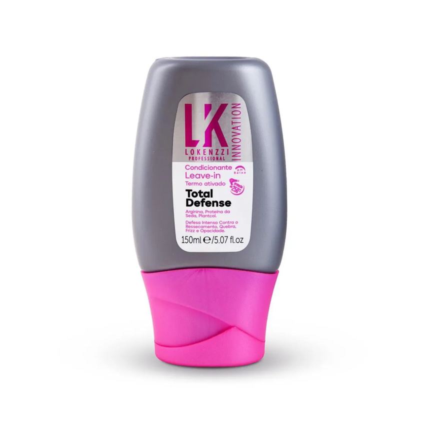 Leave In Total Defense Lokenzzi 150ml Antiquebra Antifrizz