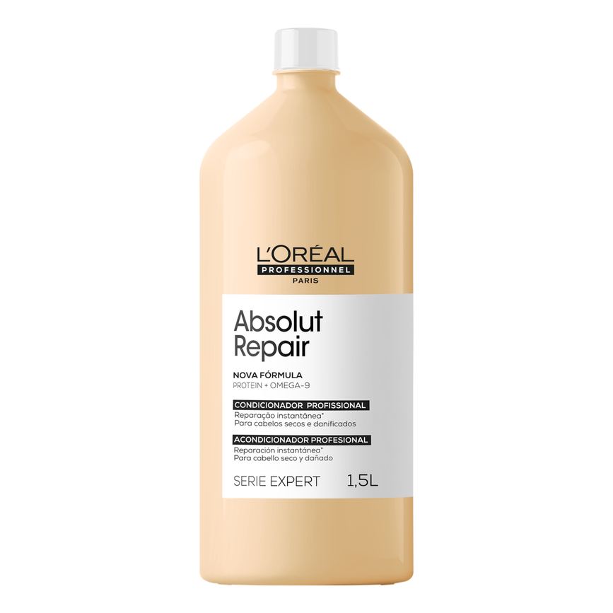 L’Oréal Professionnel Serie Expert Absolut Repair Omega-9 + Protein – Condicionador 1,5L