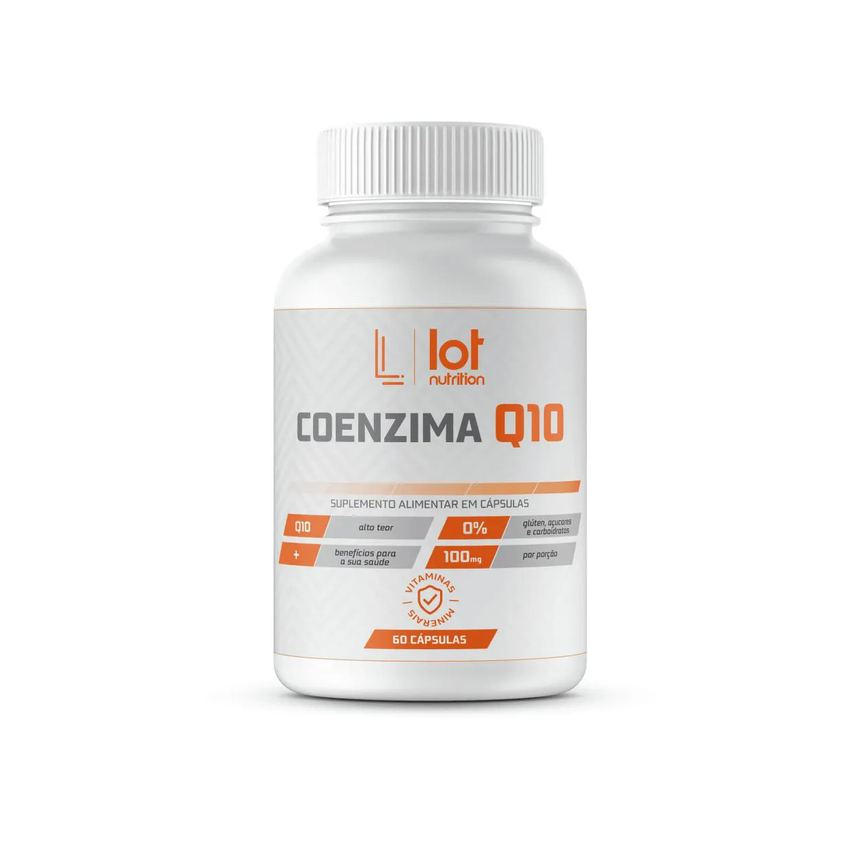 Coenzima Q10 100mg 60 cápsulas Lot Nutrition