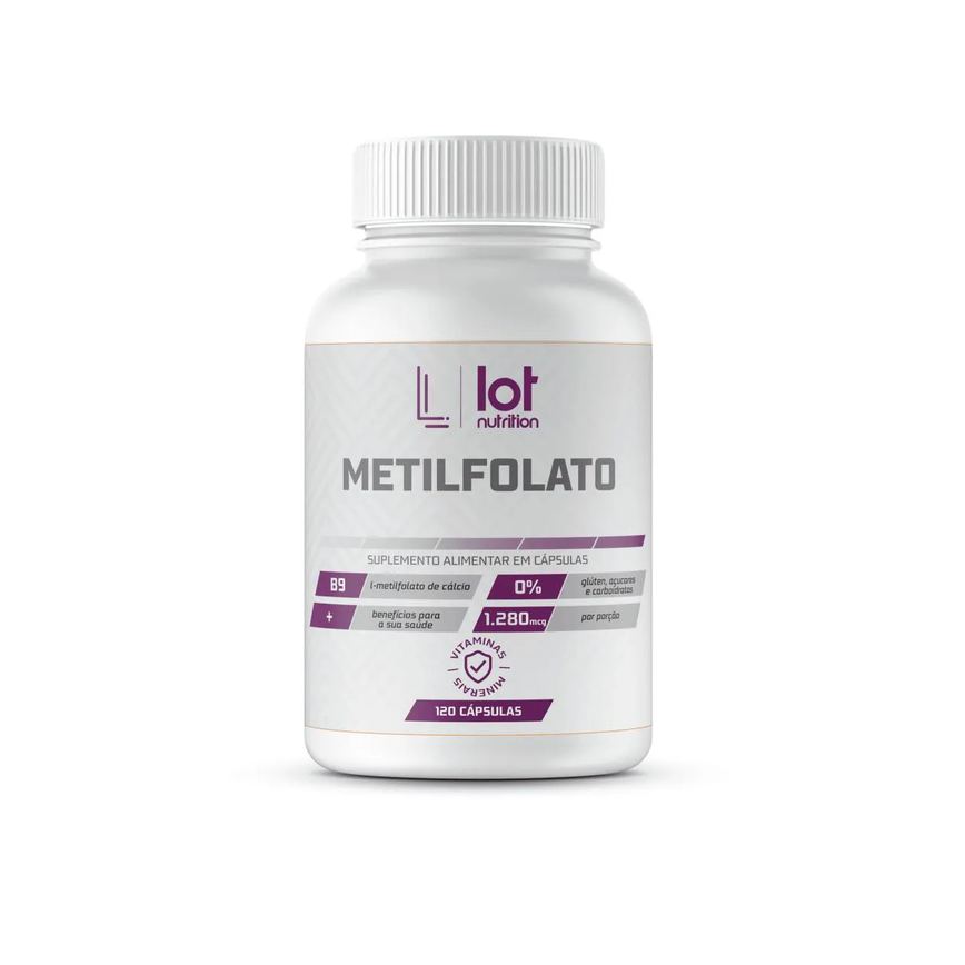 Metilfolato 120 cápsulas Lot Nutrition