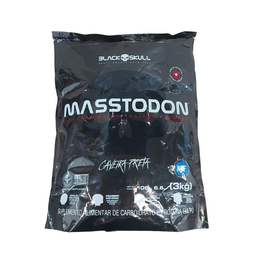 Masstodon Refil (3kg) - Sabor: Chocolate