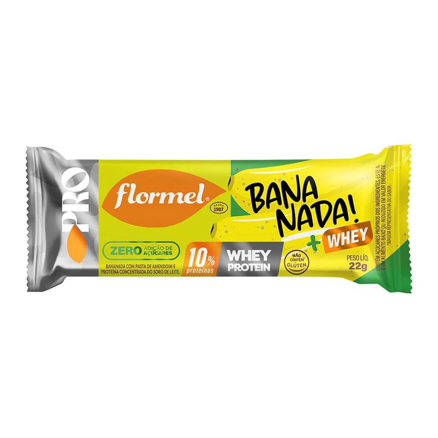 Bananada de Proteína Flormel Pro 22g