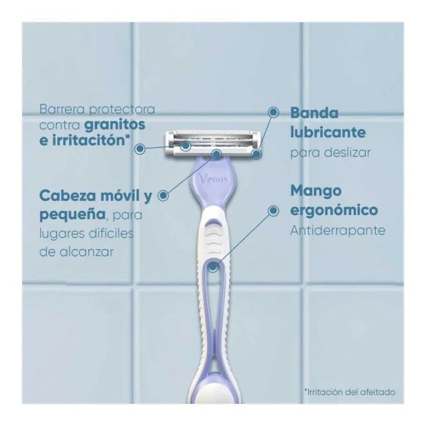 Aparelho de Depilar Venus Íntima Descartável 2 unidades Gillette