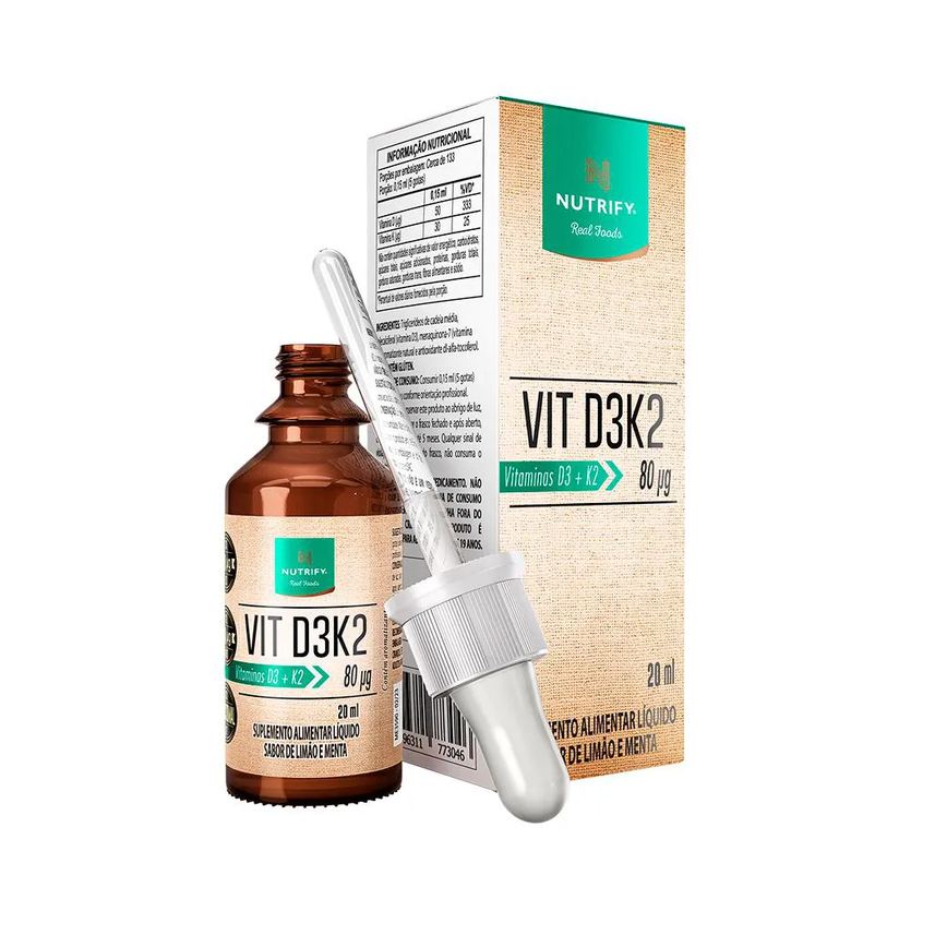 Nt Vit D3k2 Líquida 20ml