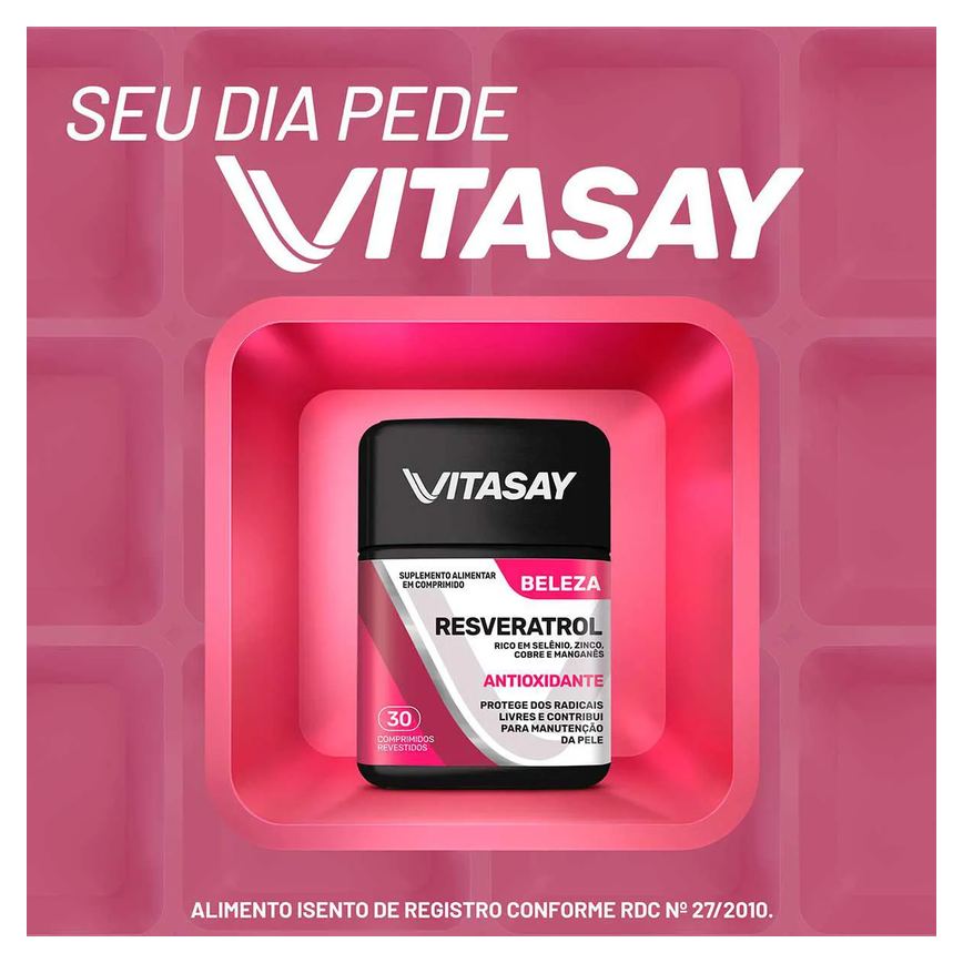 Vitasay Resveratrol 30 comprimidos