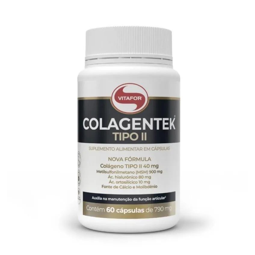 Colagentek Tipo Ii 790mg (60 Cápsulas) - Padrão: Único