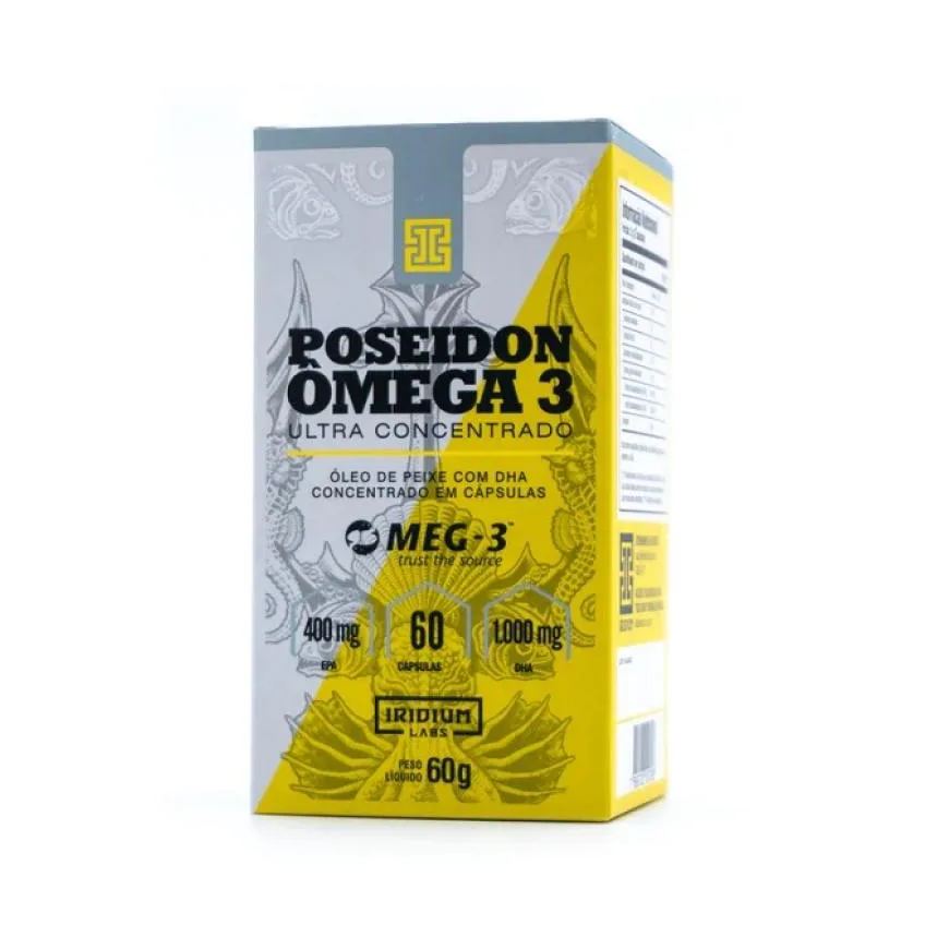 POSEIDON ÔMEGA 3 ULTRA CONCENTRADO (60 CAPS) - PADRãO: ÚNICO