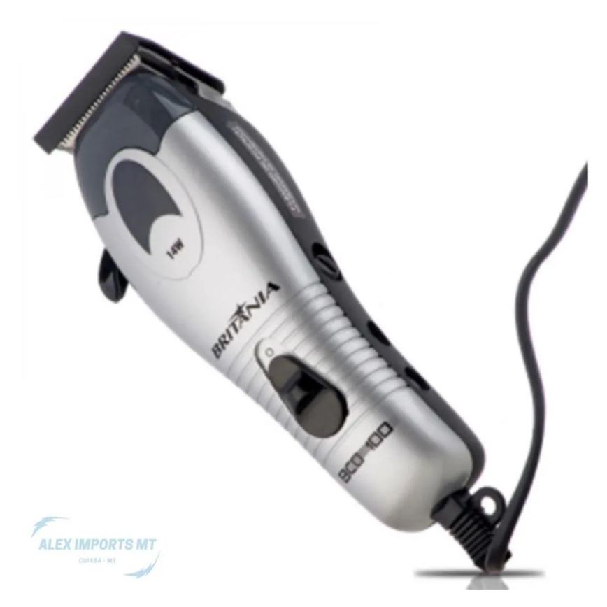 Máquina Corta Cabelo Britania Profissional Cortador Bom Top