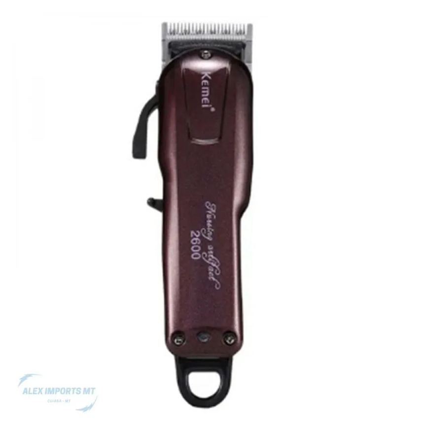Máquina Corta Cabelo Kemei Acabamento Barba