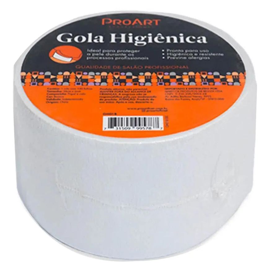 01 Rolo de Gola Higienica Protetora Pescoço Proart