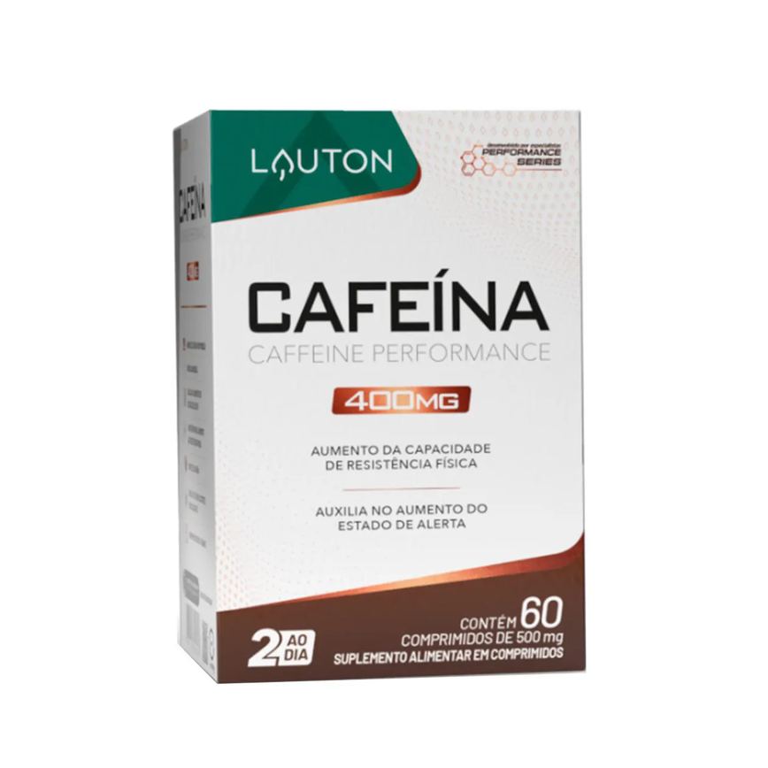 Cafeína 400mg Lauton Performance Series 60 comprimidos