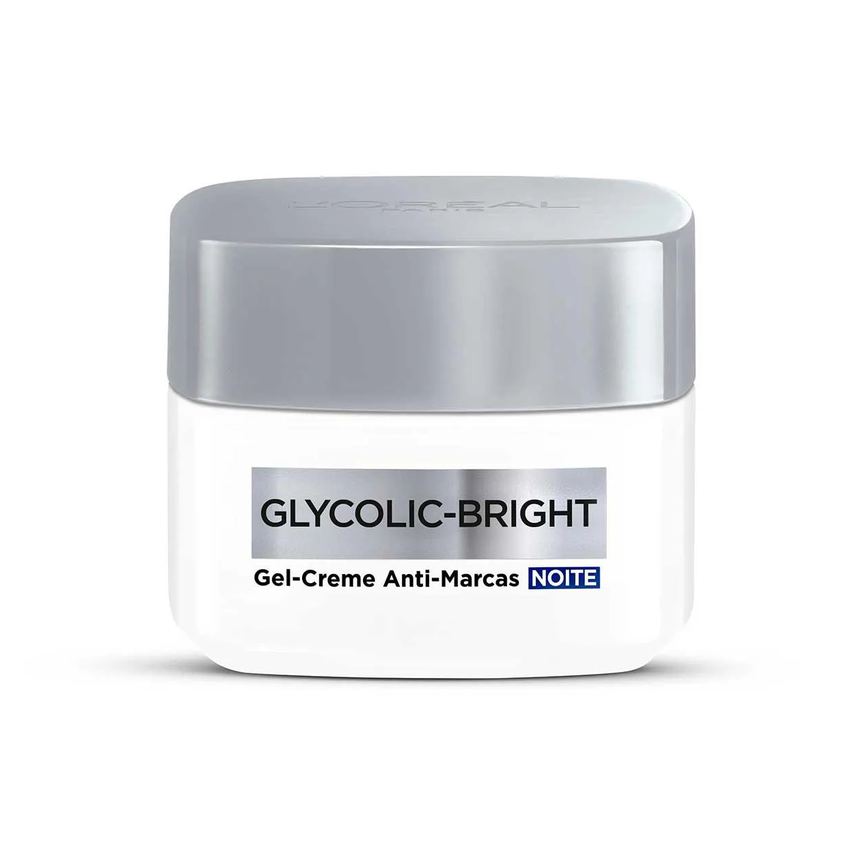 Kit L'Oreal Paris Anti-Marcas Glycolic-Bright - Creme Dia FPS30 + Gel-Creme Noite