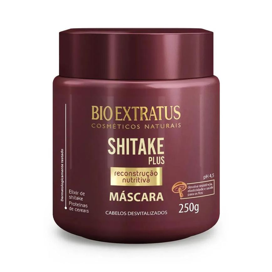 Mascara Limpeza Nutritiva Shitake 250 G Bio Extratus