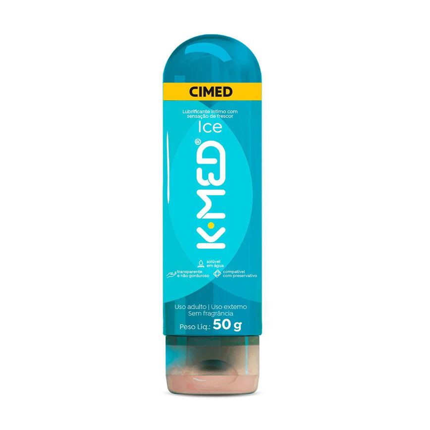 Gel Lubrificante Íntimo K-Med Ice 50g