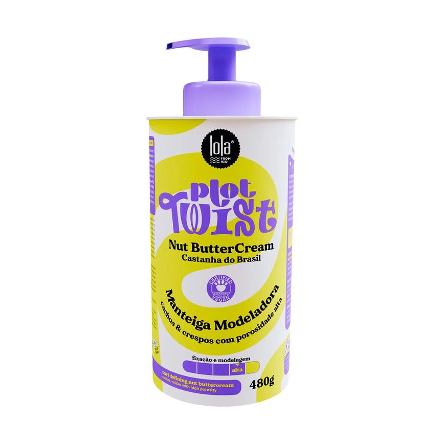 Manteiga Modeladora Plot Twist Nut Butter Cream Lola Cosmetics 480g