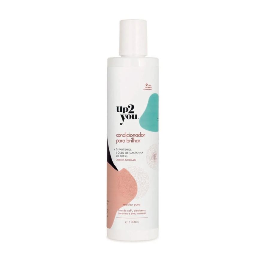 Condicionador Up2You Cosmetics Para Brilhar 320ml