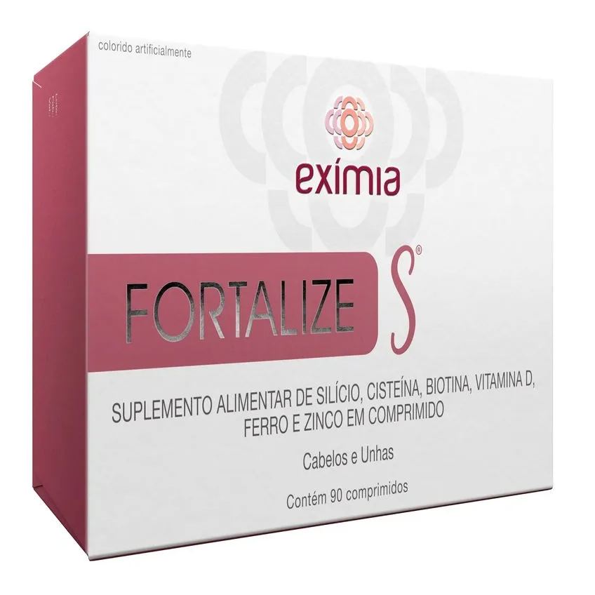 Exímia Fortalize S Cabelos e Unhas Com 90 Comprimidos