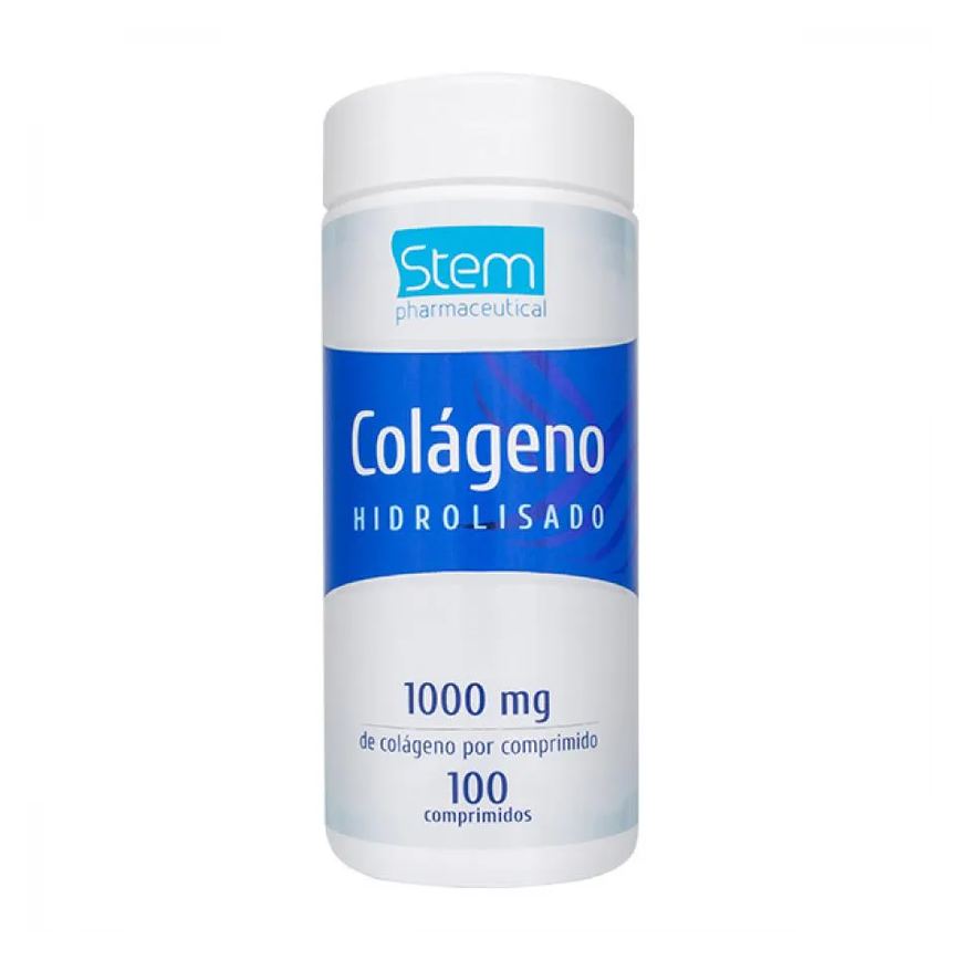 Colageno Hidrolisado Stem 1000mg Com 100 Comprimidos