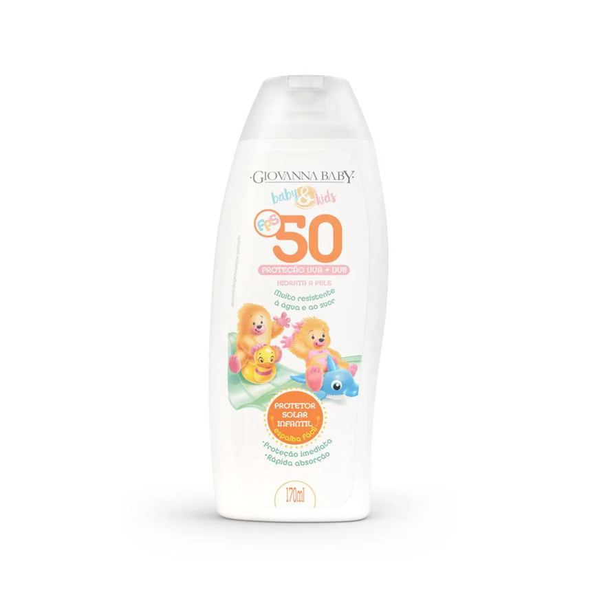 Protetor Solar Corporal Loção FPS 50 Giovanna Baby Baby&Kids 170ml