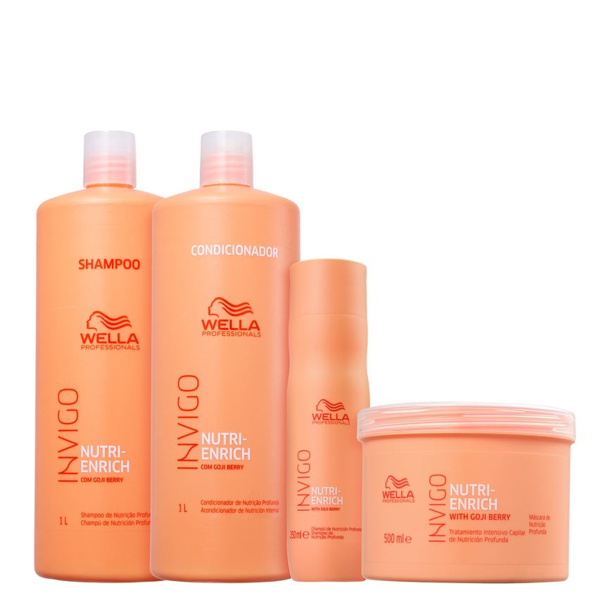 Kit Wella Professionals Invigo Nutri-Enrich Salon Power (4 Produtos)