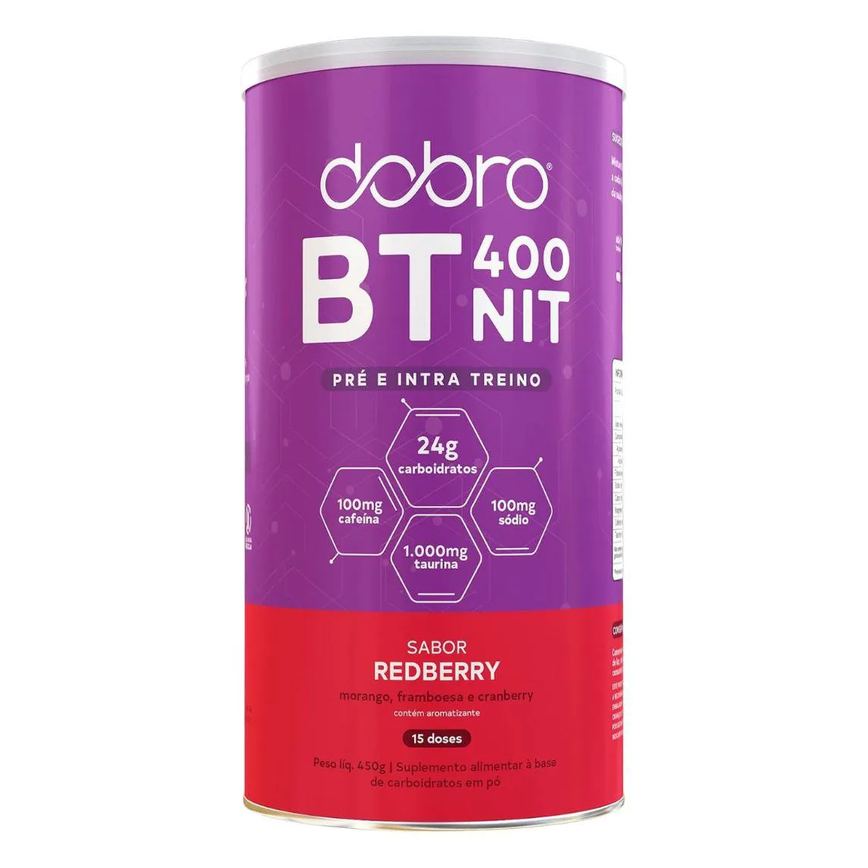 Bt Nitrato Dobro Redberry (450g) – Pre e Intra Treino