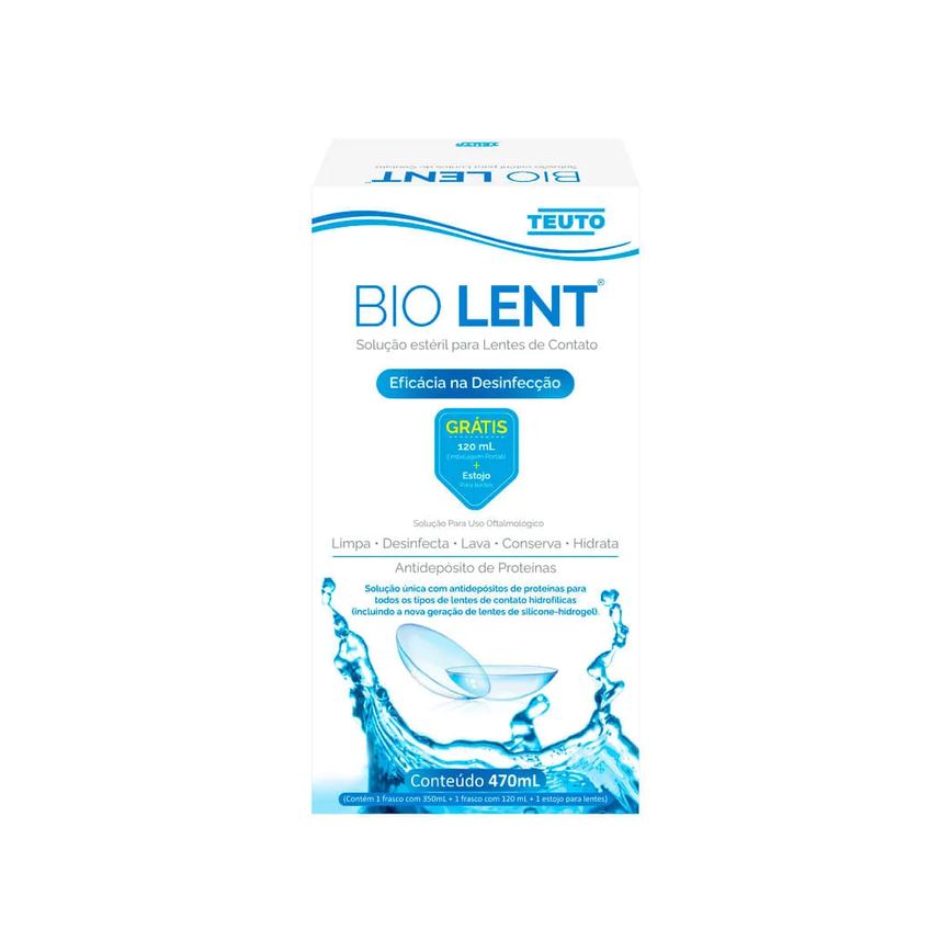 Bio Lent Solucao Multiuso 350ml 120ml+ Estojo