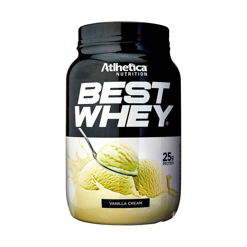 Whey Protein Best Whey Atlhetica Nutrition Vanilla Cream 900g
