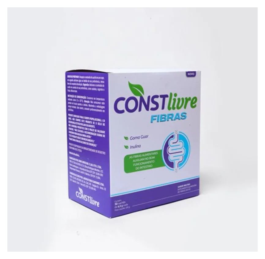 Constlivre Fibras Suplemento Alimentar 30 Sachês