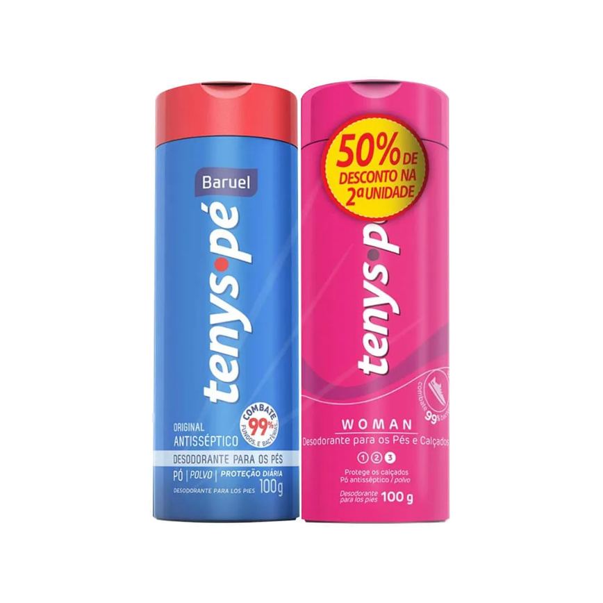 Tenys-pe Baruel 100g Original+100g Woman Promocional