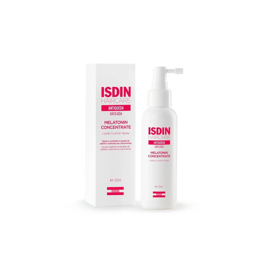 Loção Antiqueda Isdin Haircare Melatonin Concentrate 100ml
