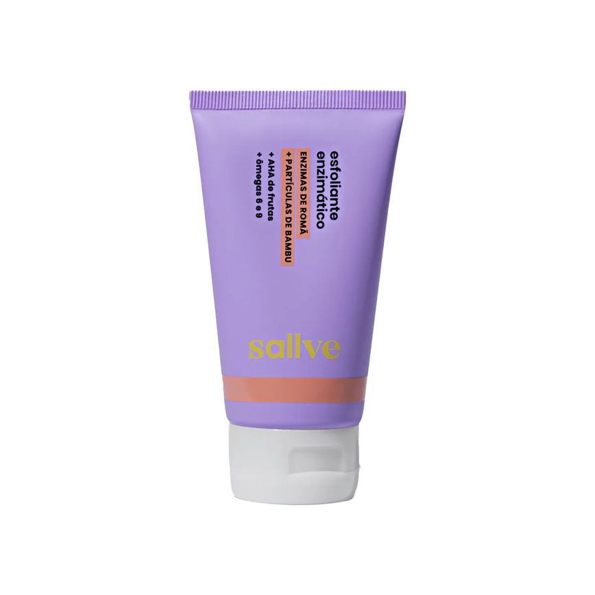 Esfoliante Enzimático Facial Sallve 70g