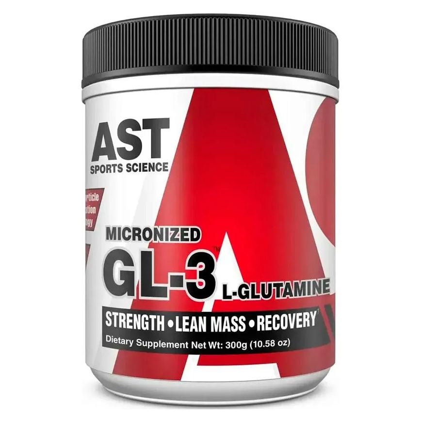 GL-3 L-GLUTAMINE (300G) – AST SPORTS SCIENCE